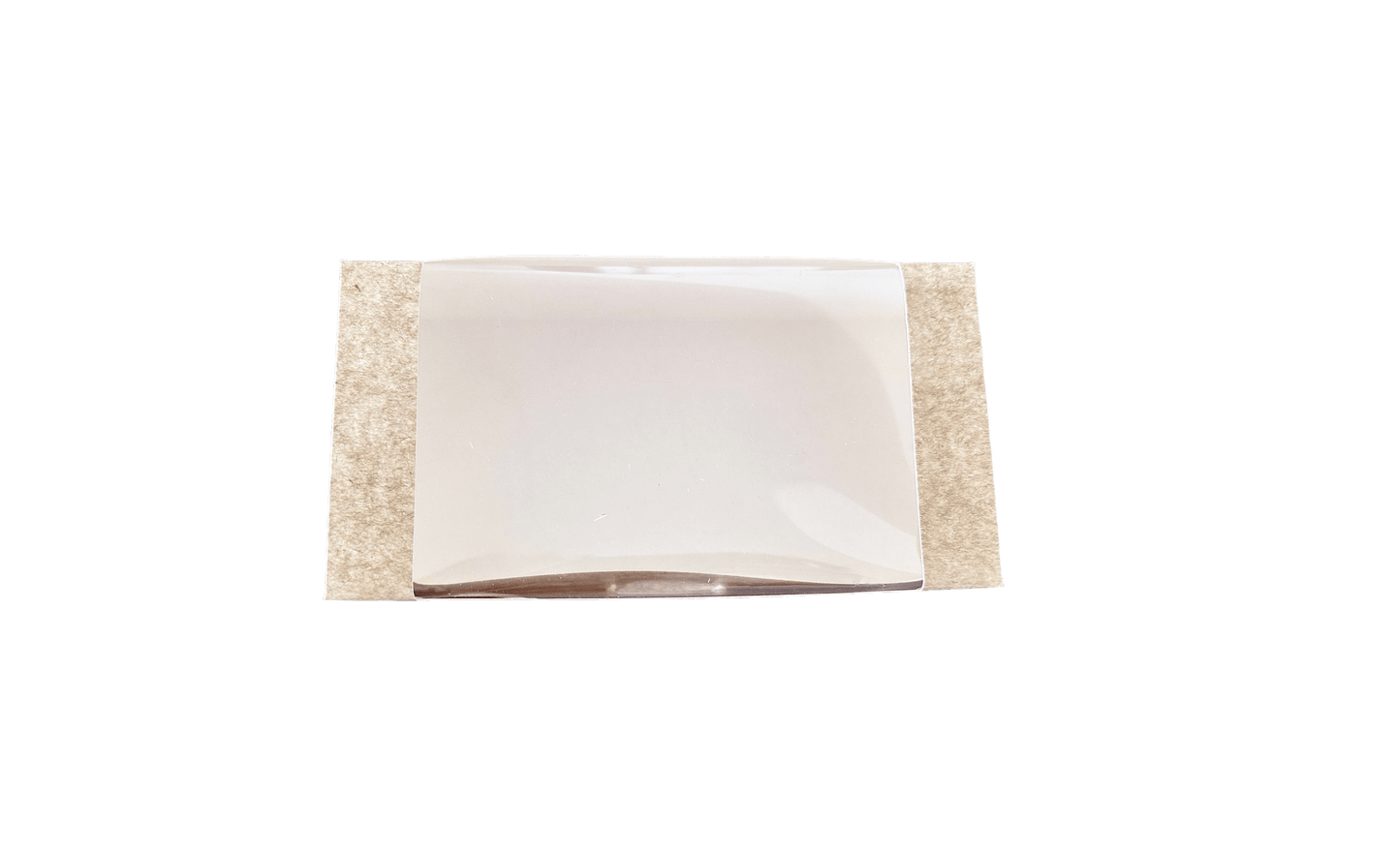 Cutii carton natur cu fereastra pentru prajituri 20 x 10,5 x H 5 cm, 50 buc/set