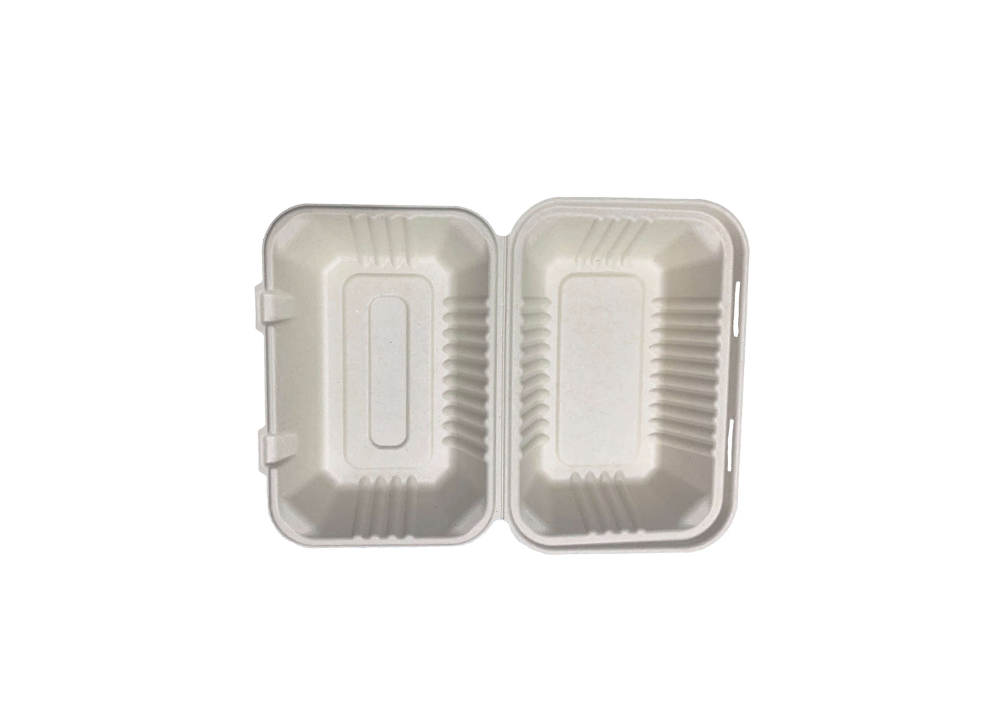 Caserole BIO cu capac din trestie de zahar, 2 compartimente, 1.000 ml, 50 buc/set
d