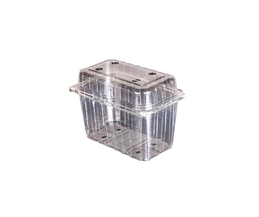 Caserole fructe transparente cu capac atasat, 1000 cc, 400 buc/set