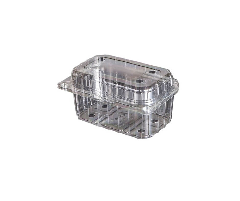 Caserole fructe transparente cu capac atasat, 250 cc, 800 buc/set