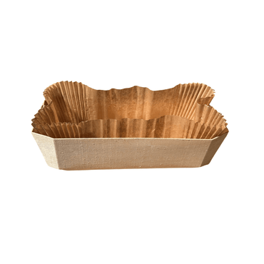 Forma lemn cozonac cu chesa termorezistenta, 250 x 115 x 75 mm, 100 buc/set
