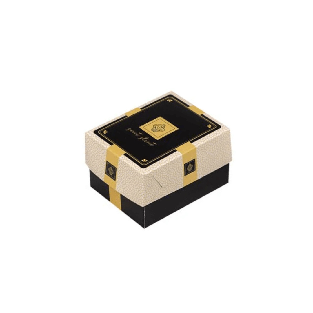 Cutii carton prajituri 13 x 10 x H 8 cm, 10 kg/set