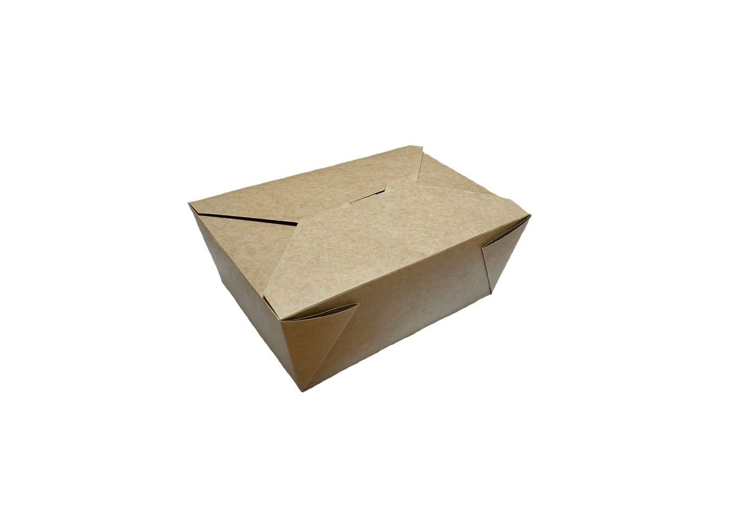 Cutii carton kraft meniuri catering 222 x 157 x H 89 mm, 40 buc/set