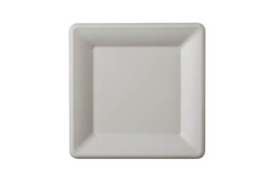 Farfurii BIO trestie de zahar patrate