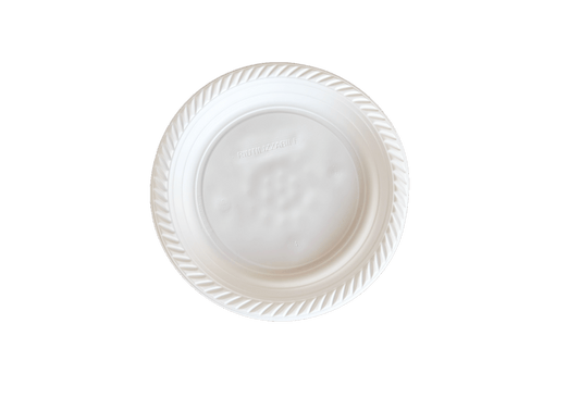 Farfurii PP rotunde, diametru 22 cm, 50 buc/set pentru felul doi