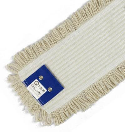 Mop bumbac cu gauri pentru prindere, 14 x 40 cm, 1 buc/set