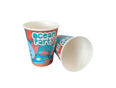 Pahare de carton Party Ocean, 8 oz (237 ml), 8 buc/set petrecere