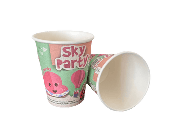 Pahare de carton Party Sky, 8 oz (237 ml), 8 buc/set
