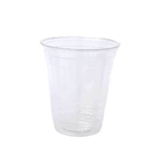 Pahare unica folosinta transparente pentru FRESH 14 oz, 50 buc/set (capac separat)