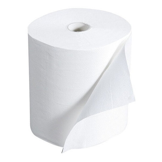 Prosop monorola din hartie alba cu derulare centrala, Multiuse