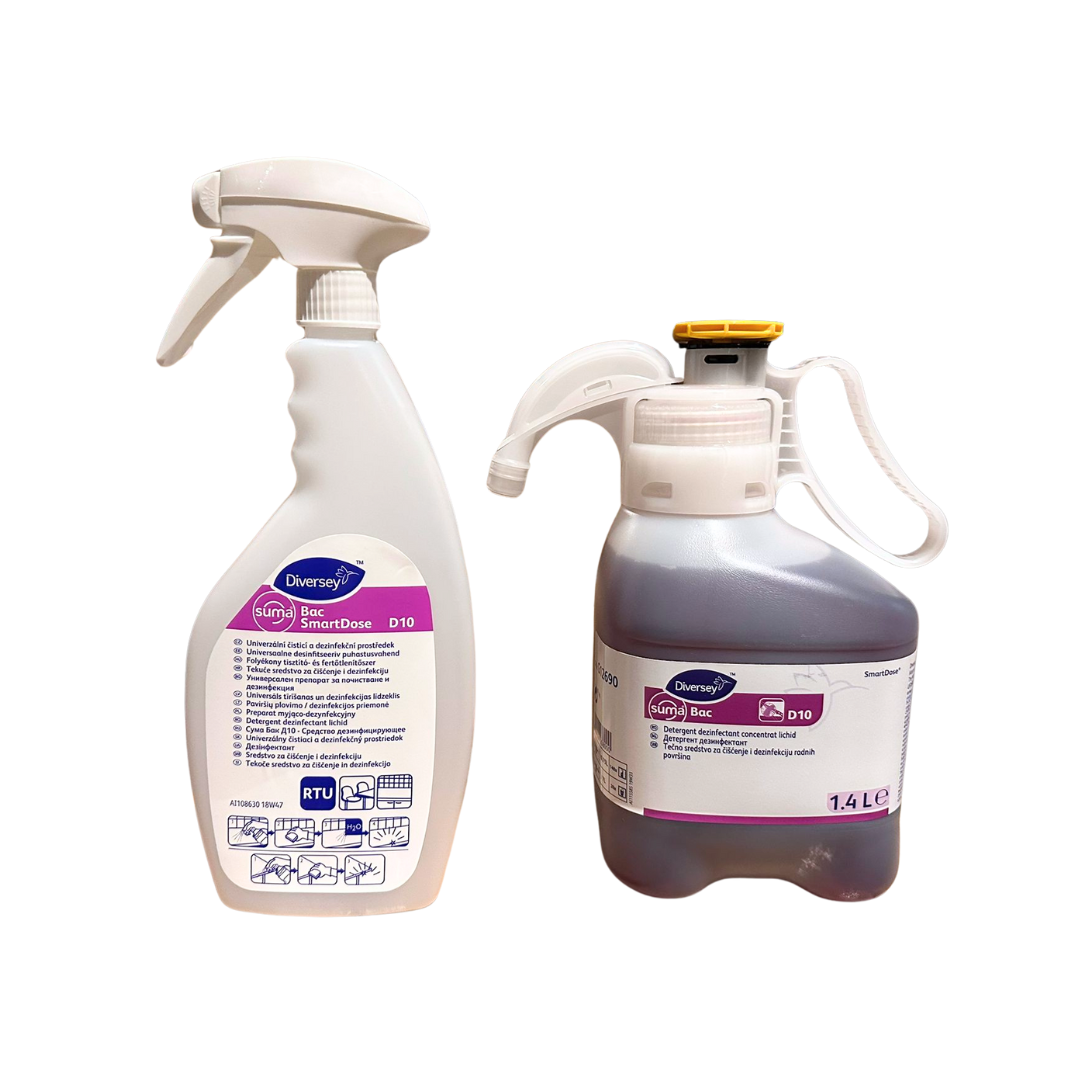 Pulverizator pentru Suma Bac SD D10 Detergent dezinfectant, 750 ml si colutia concentrata
