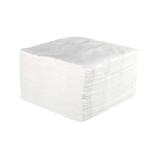 Servetele albe, 2 straturi, 33 x 33 cm, 250 buc/set