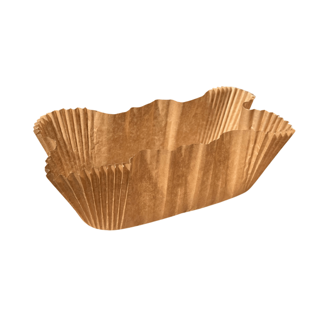 Forma lemn cozonac cu chesa termorezistenta, 250 x 115 x 75 mm, 100 buc/set