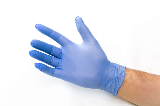 Manusi din nitril albastre, S, M, L, 100 buc/set