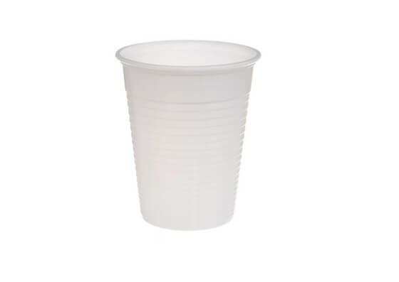 Pahare de unica folosinta albe