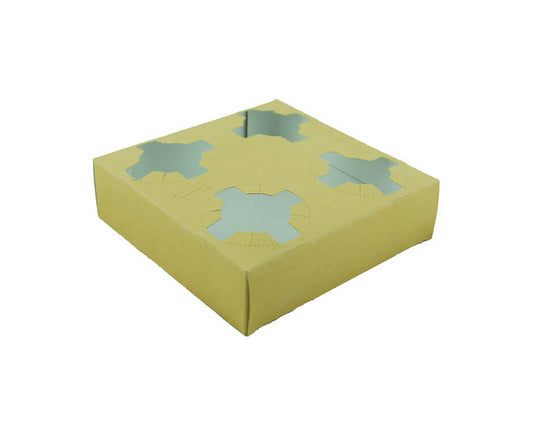 Suporturi pentru 4 pahare din carton, 50 buc/set