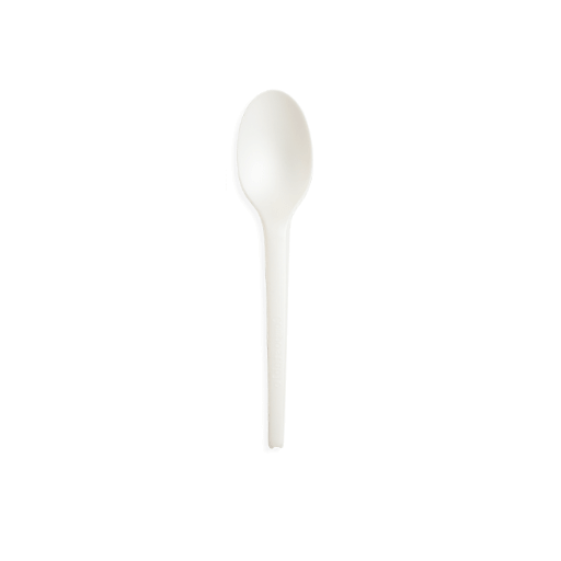 Linguri albe compostabile, 163 mm, 100 buc/set