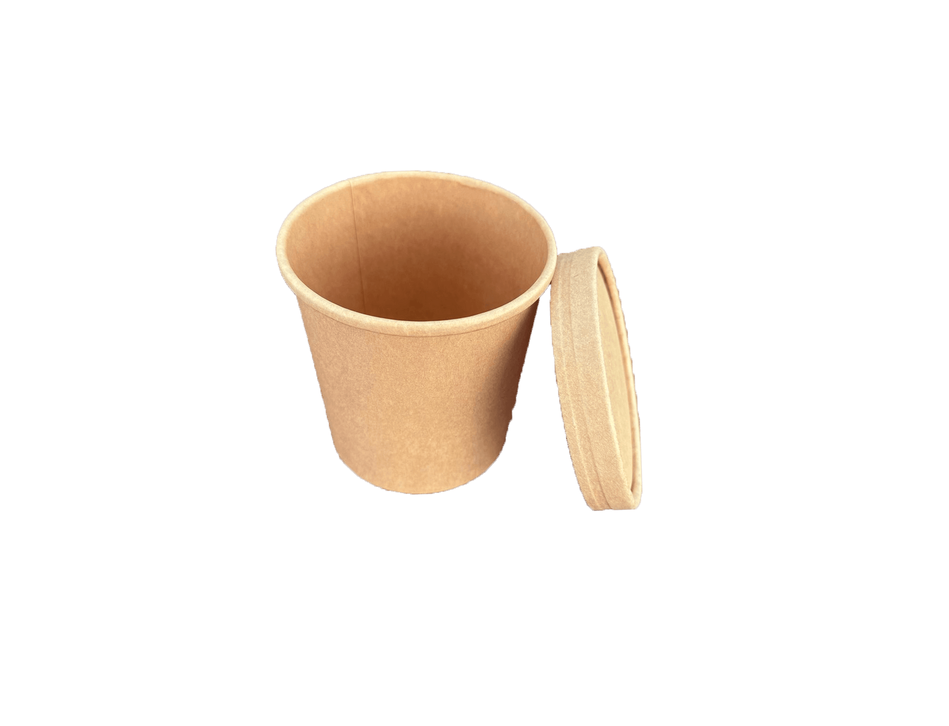 Boluri supa PREMIUM din carton 16 oz/470 ml si capac din carton, 25 buc/set b