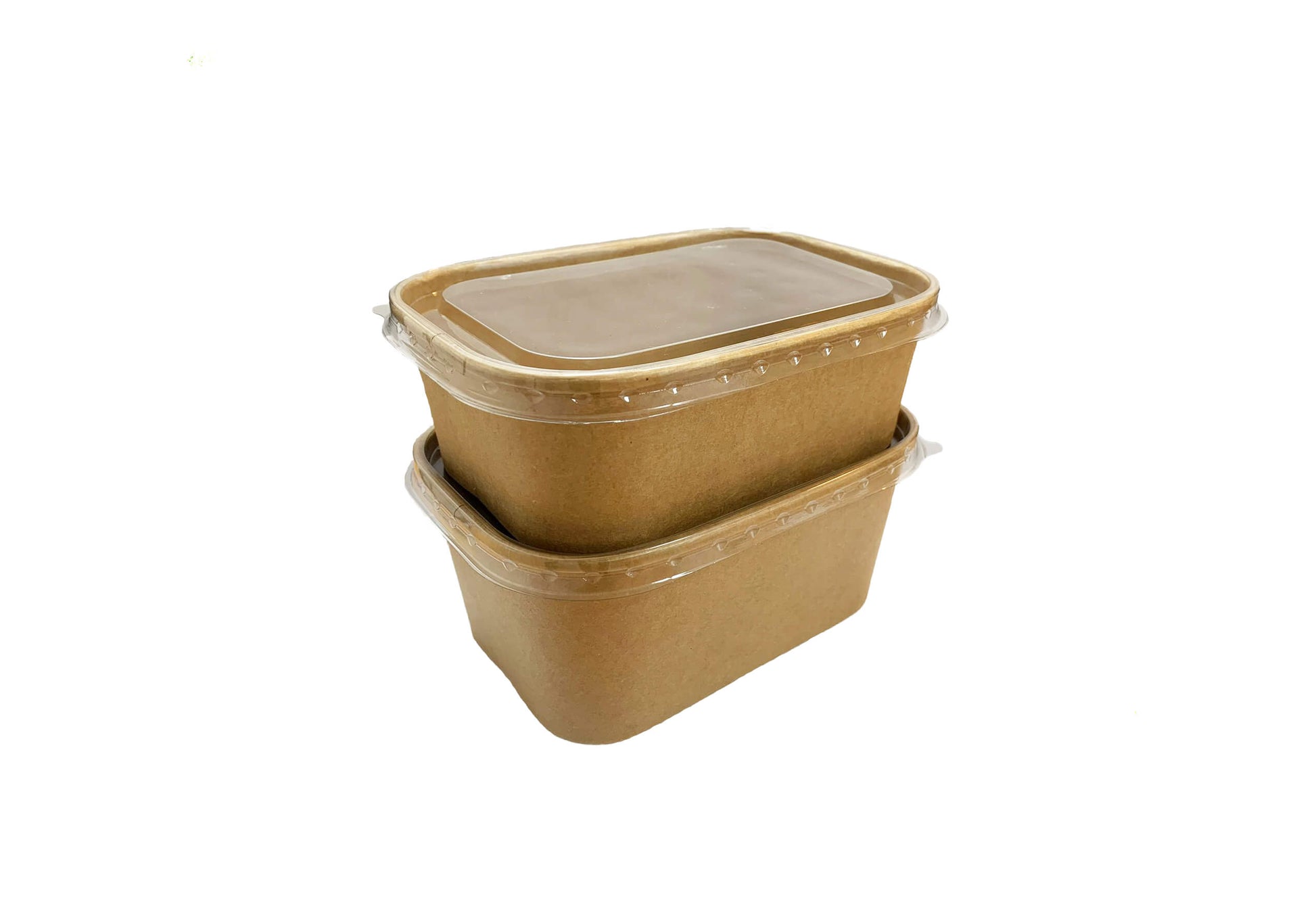 Boluri carton rectangulare kraft catering 