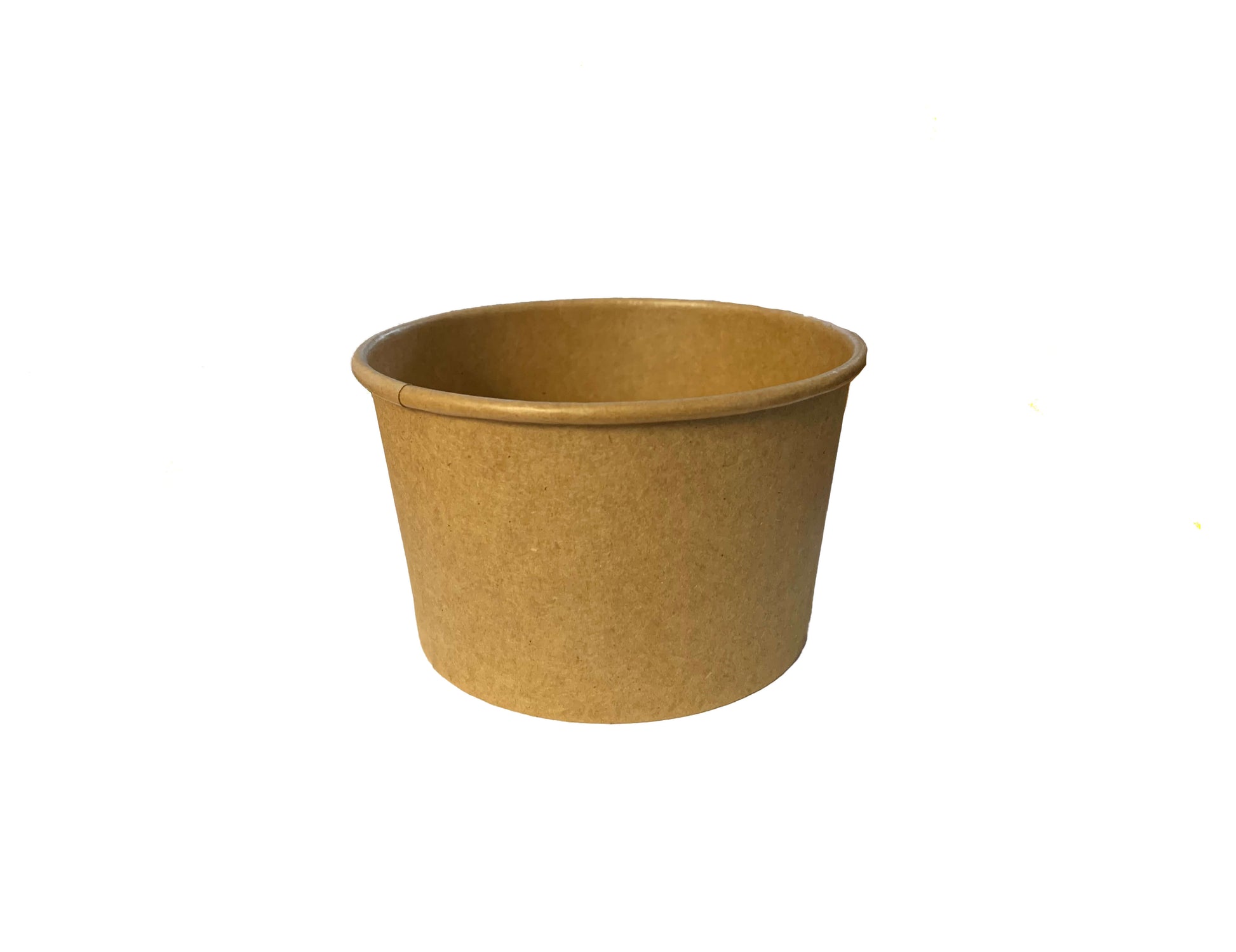 Boluri din carton kraft exterior si interior pentru supa, cu capac transparent, 16 oz/470 ml, 25 buc/set d