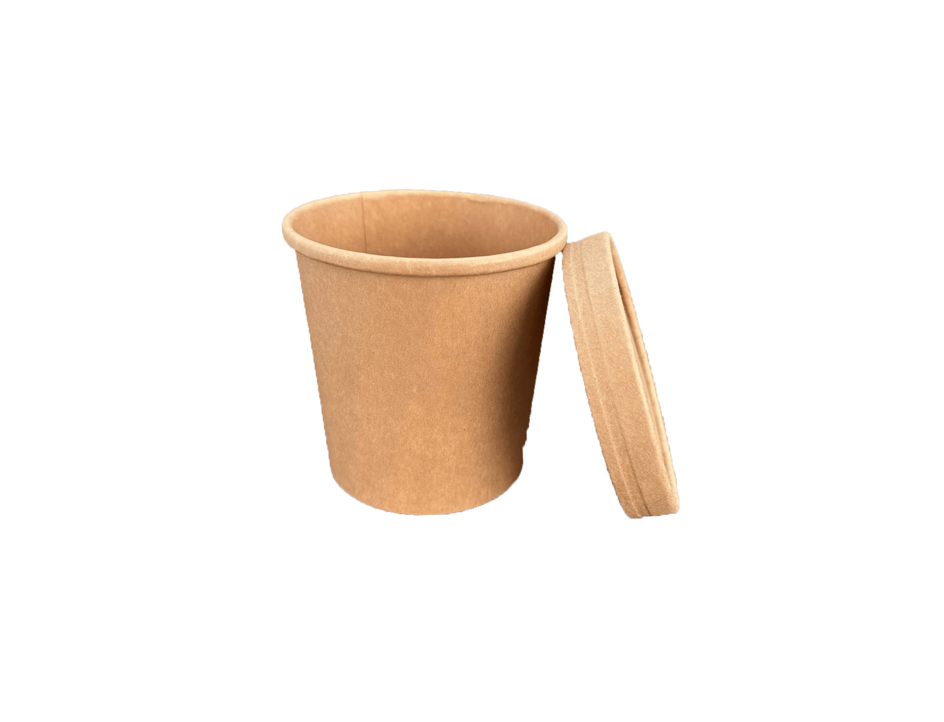 Boluri supa PREMIUM din carton 16 oz/470 ml si capac din carton, 25 buc/set