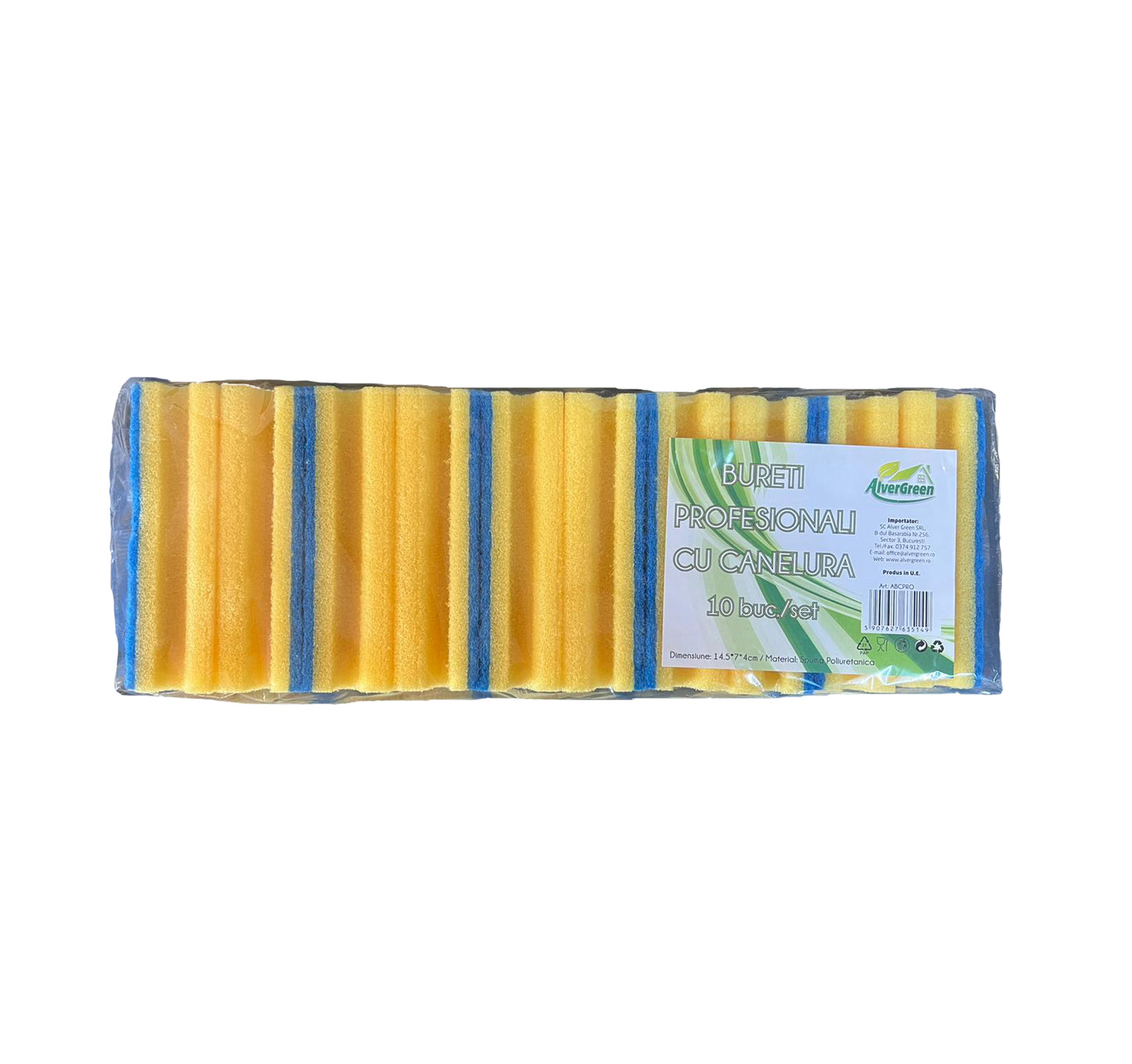 Bureti cu canelura JUMBO, 10 buc/set