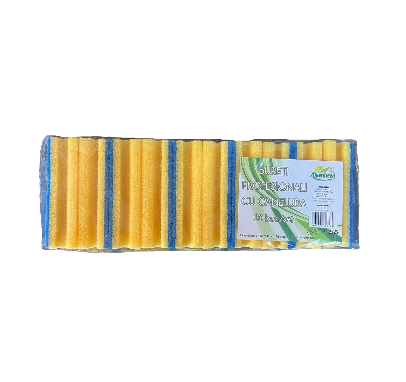 Bureti cu canelura JUMBO, 10 buc/set