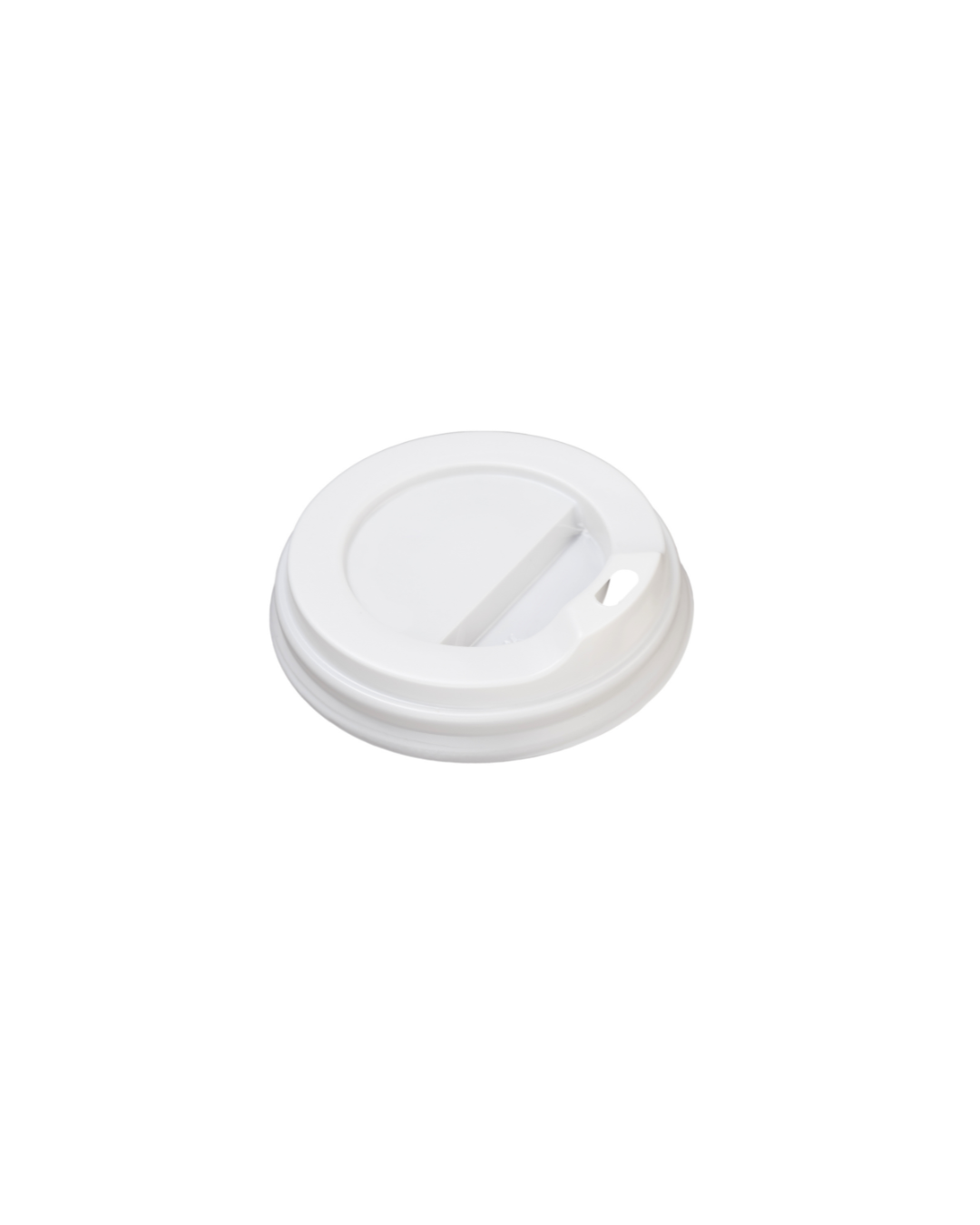 Capace albe pentru pahare de 12 si 16 oz, pentru bauturi calde, 100 buc/set