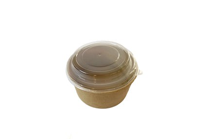 Capace transparente pentru caserole kraft si negre de salata c