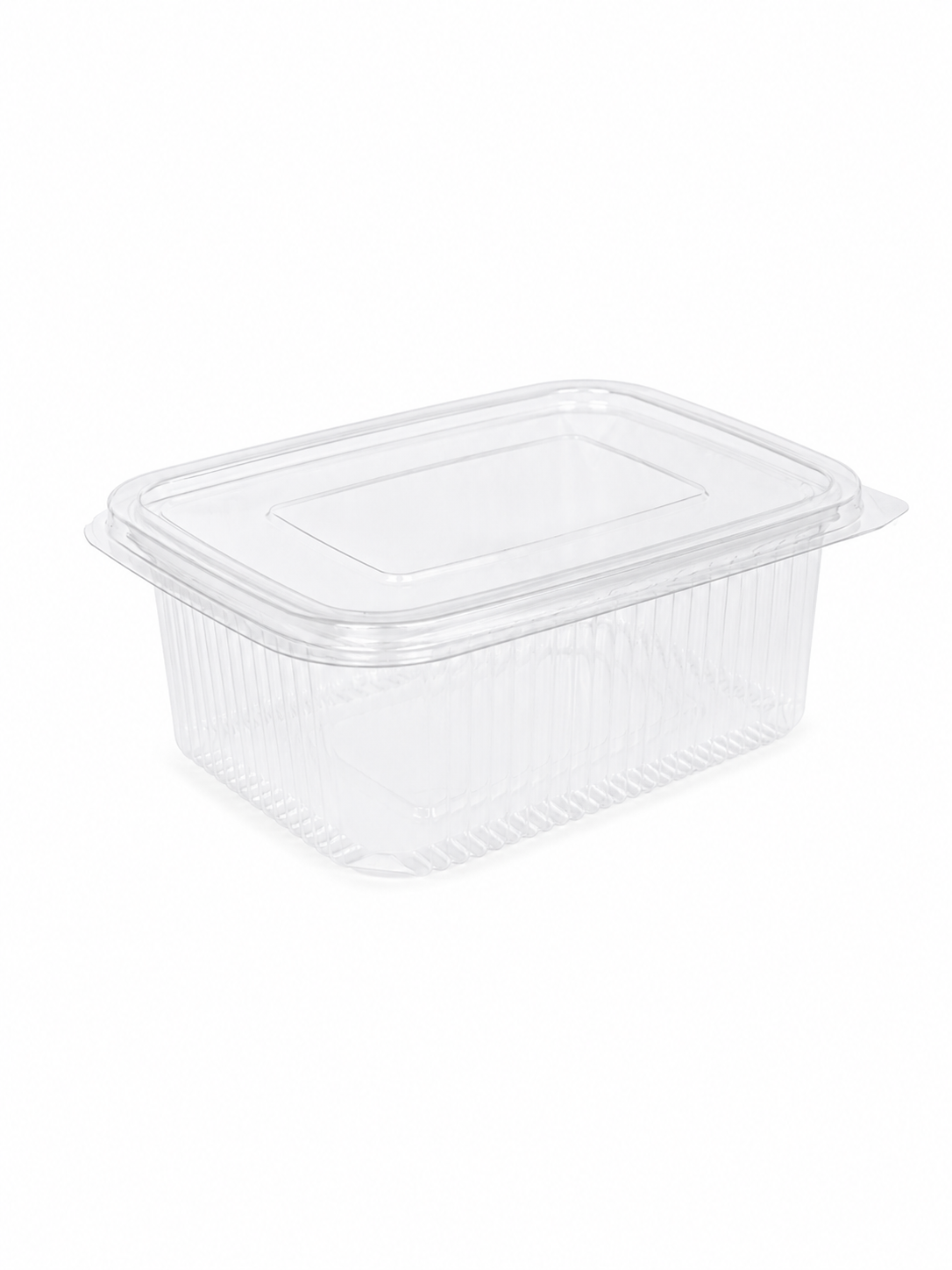 Caserole PP transparente cu capac atasat, 1000 CC, 50 buc/set
