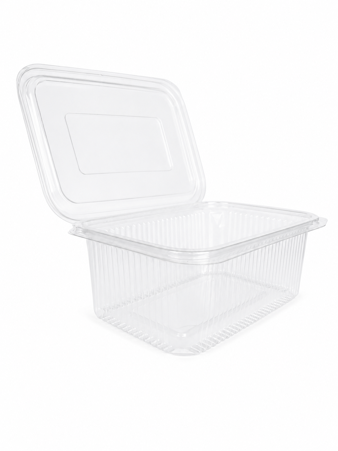Caserole PP transparente cu capac atasat, 1000 CC, 50 buc/set