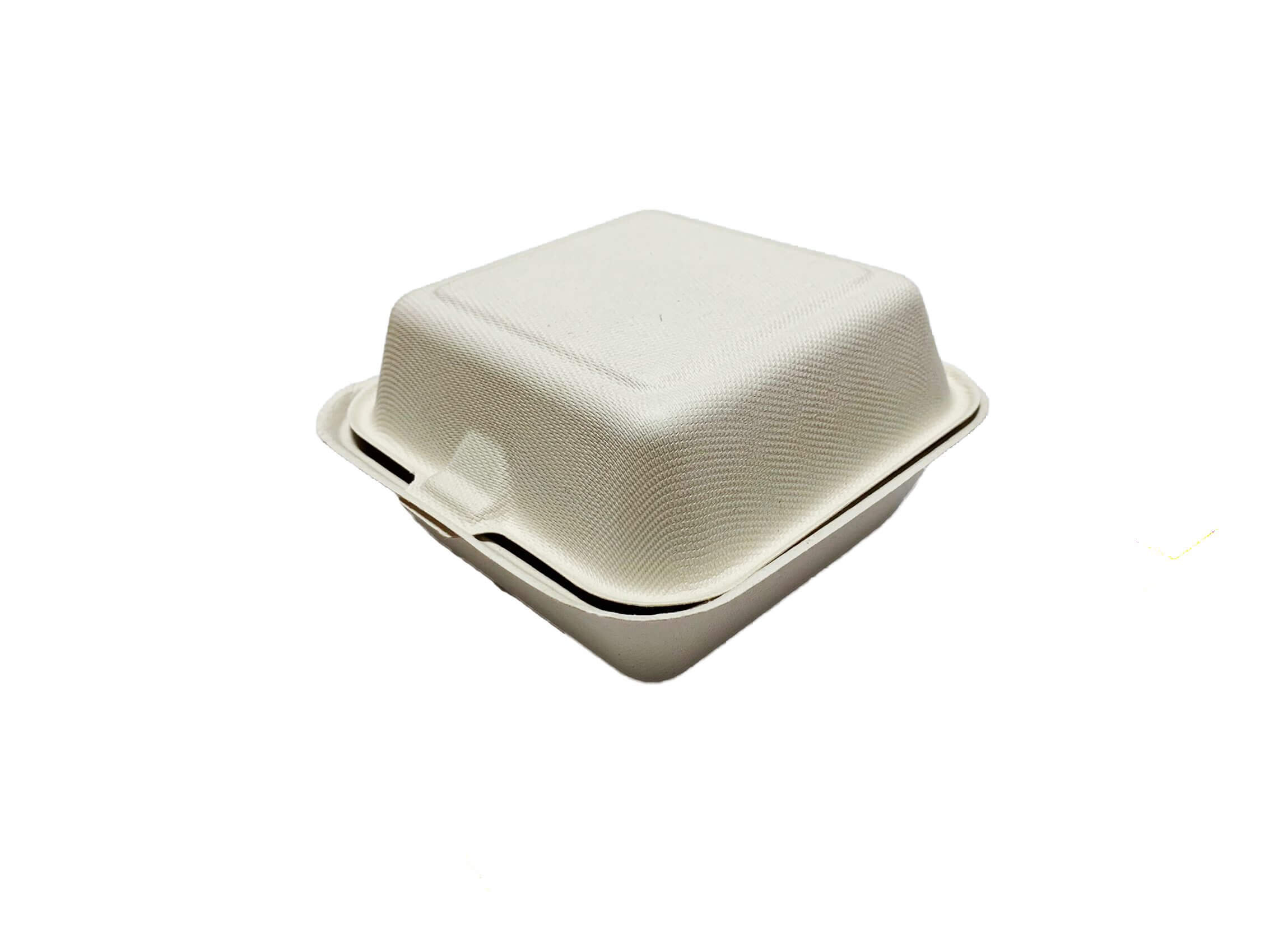Caserole hamburger BIO din trestie de zahar, 15 cm, 50 buc/set