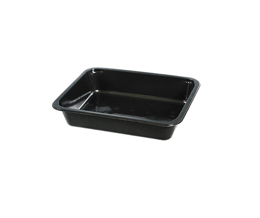 Caserole negre TERMO din PP, 1 compartiment