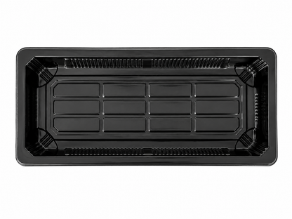 Caserole sushi negre MEDII plastic pp