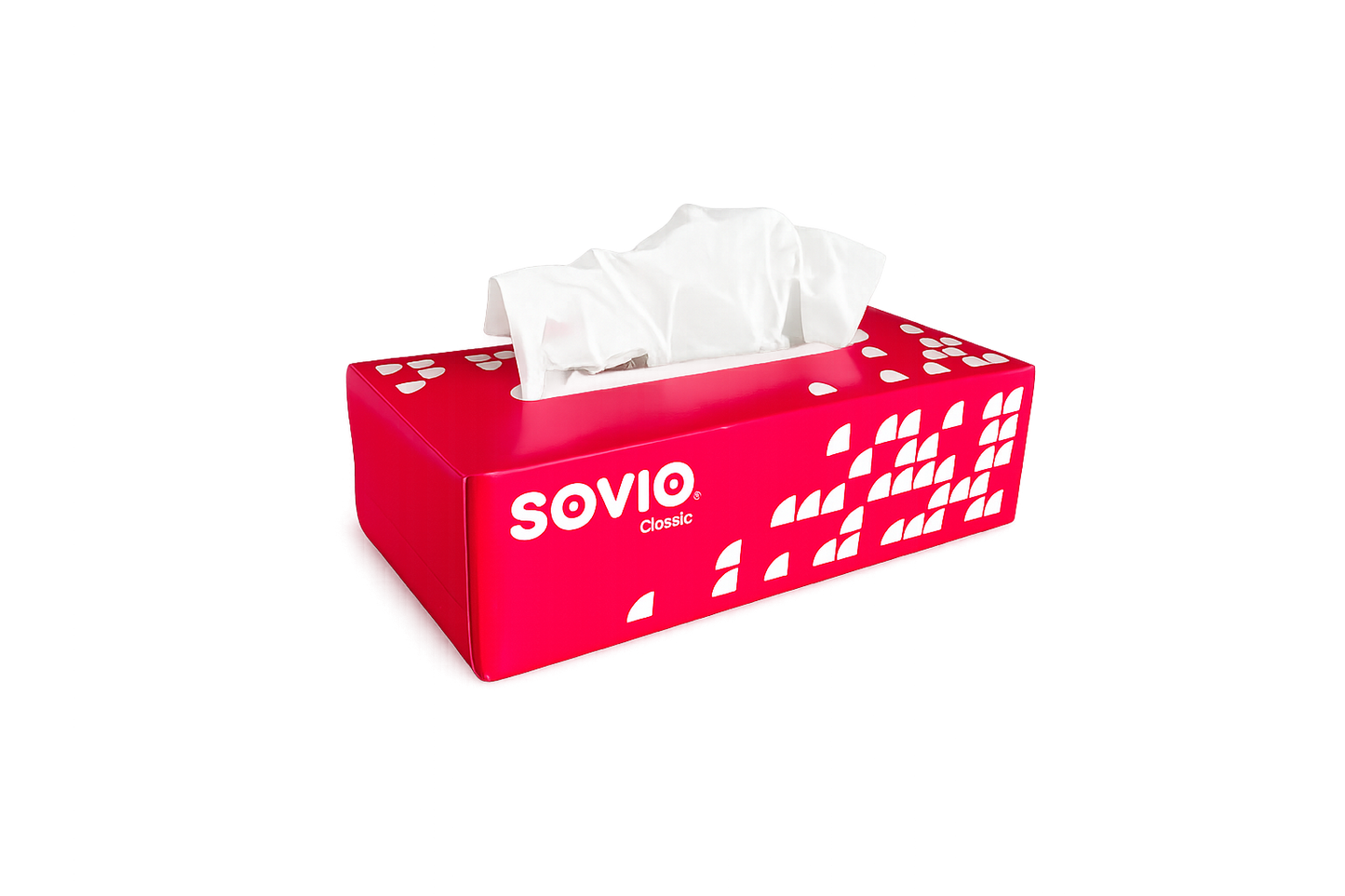 Servetele faciale albe, la cutie (pop-up) Alint Delicat, 2 straturi, 150 buc/cutie