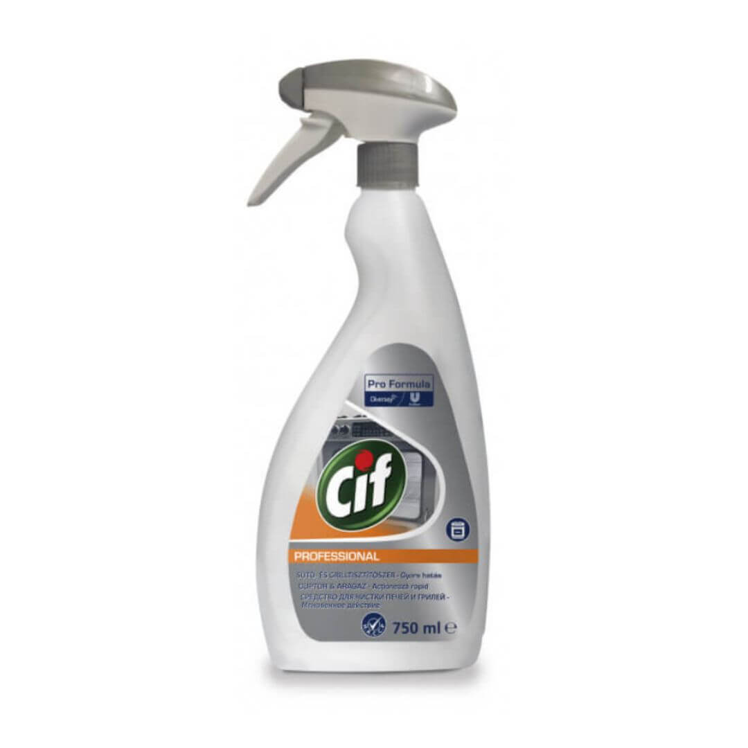 Cif Pro Formula Cuptor & Aragaz Spray 750 ml, 1 buc/set