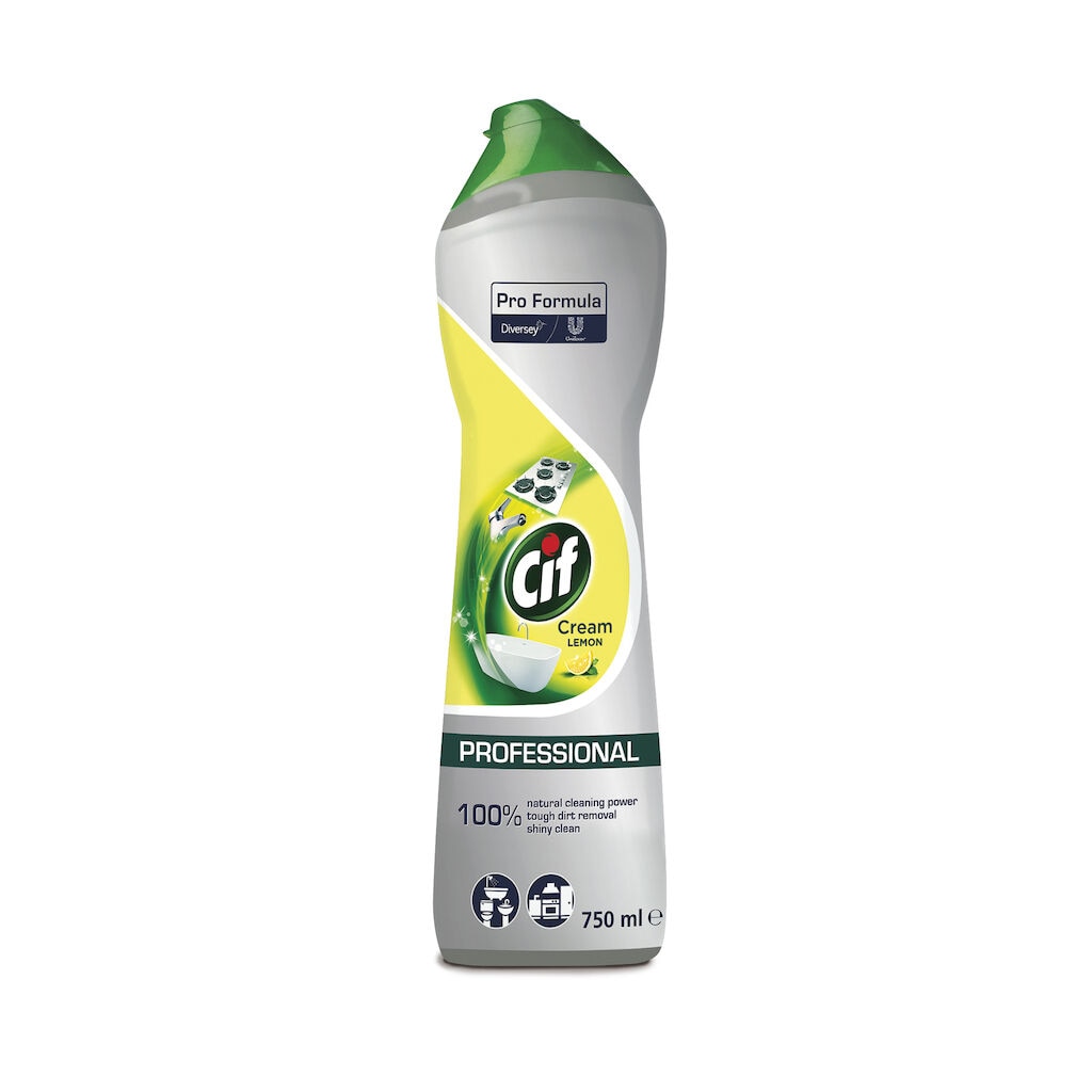 Cif Professional Crema De Curatat Non-Abraziva Lemon 750 ml, 1 buc/set