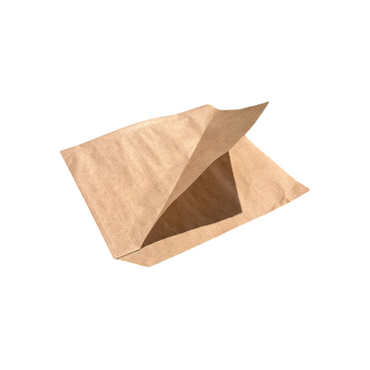 Coltare ambalaj natur pentru street food/ fast food, 170 x 170 mm, 2.000 buc/set c