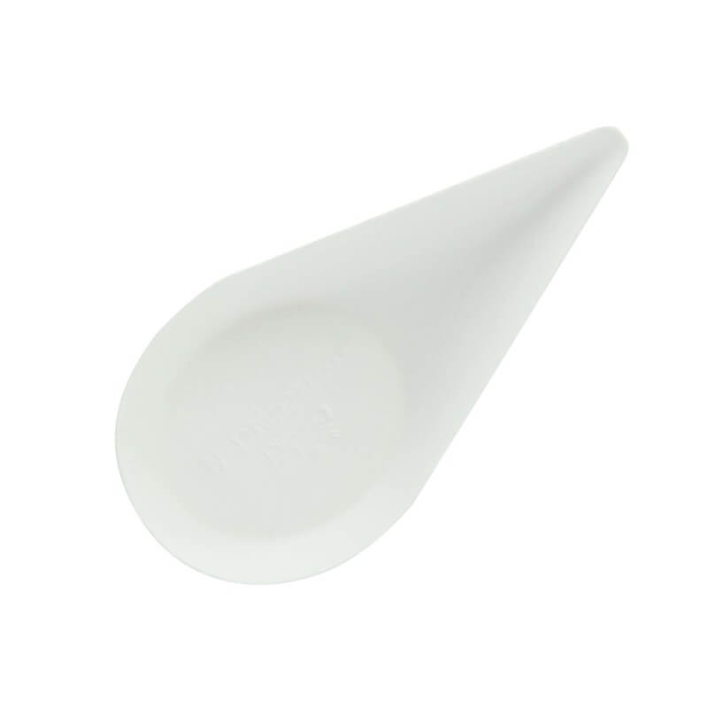 Cupe aperitiv albe Lacrima din trestie de zahar, No Plastic, 14 ml, 30 buc/set