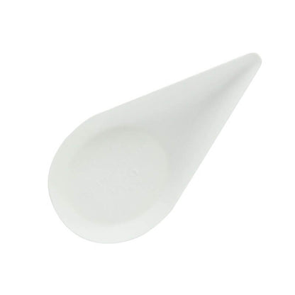 Cupe aperitiv albe Lacrima din trestie de zahar, No Plastic, 14 ml, 30 buc/set