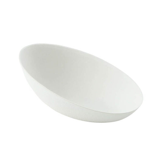 Cupe aperitiv albe Ou din trestie de zahar, NO Plastic, 30 ml, 30 buc/set
