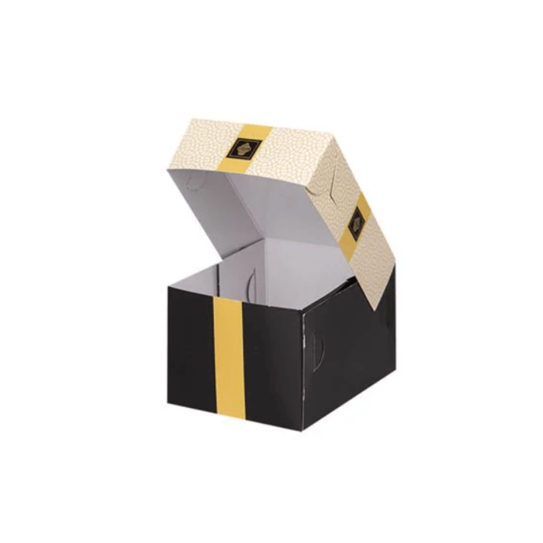 Cutii carton prajituri 13 x 10 x H 8 cm, 10 kg/set