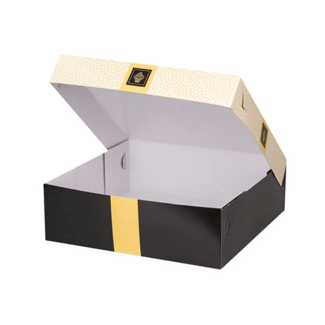 Cutii carton prajituri 30 x 30 x 10 cm, 10 kg/set