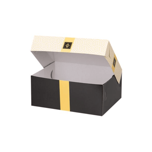 Cutii carton prajituri 19 x 14,5 x H 8 cm, 10 kg/set