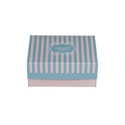 Cutii carton prajituri cu aluminiu la interior 19 x 14,5 x H 8 cm, 10 kg/set