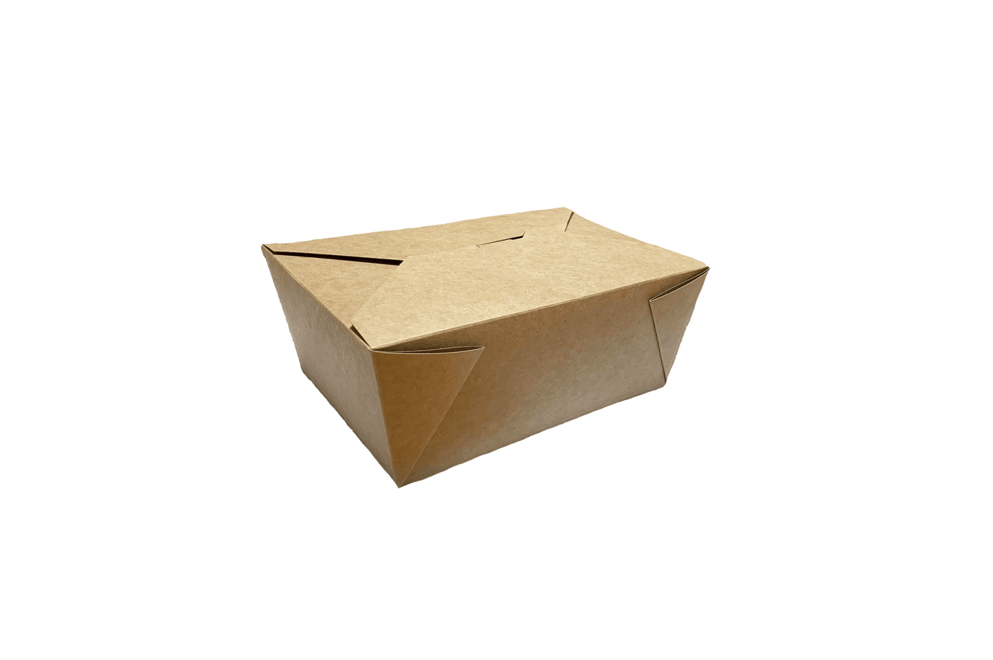 Cutii carton kraft meniuri catering 222 x 157 x H 89 mm, 40 buc/set gbio4k