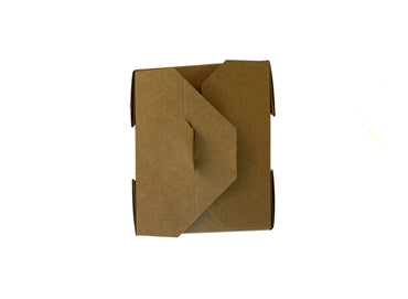 Cutii carton kraft meniuri catering, 600 ml, 110 x 90 x 65 mm, 50 buc/set
