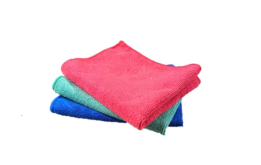 Set 3 lavete microfibra 30 x 40 cm, 3 culori pe set