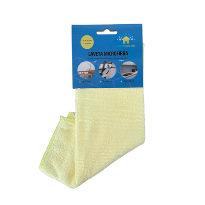 Lavete 30 x 30 cm cu eticheta carton galben