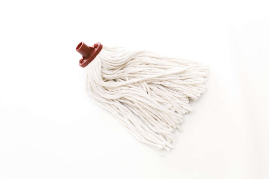 Mop bumbac alb, 2 dimensiuni, 1 buc/set